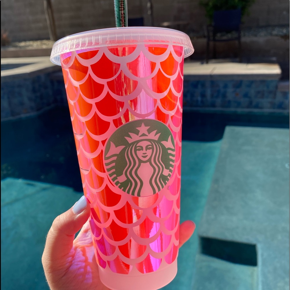 Holographic Mermaid Starbucks Cup! 🎉🧜🏼‍♀️